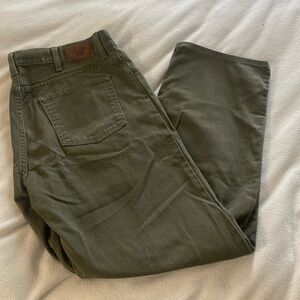Men’s LL Bean Jeans 36x32 Green